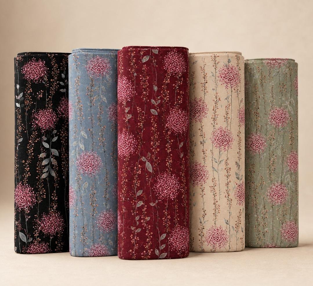 Cosmic Silk fabric collection