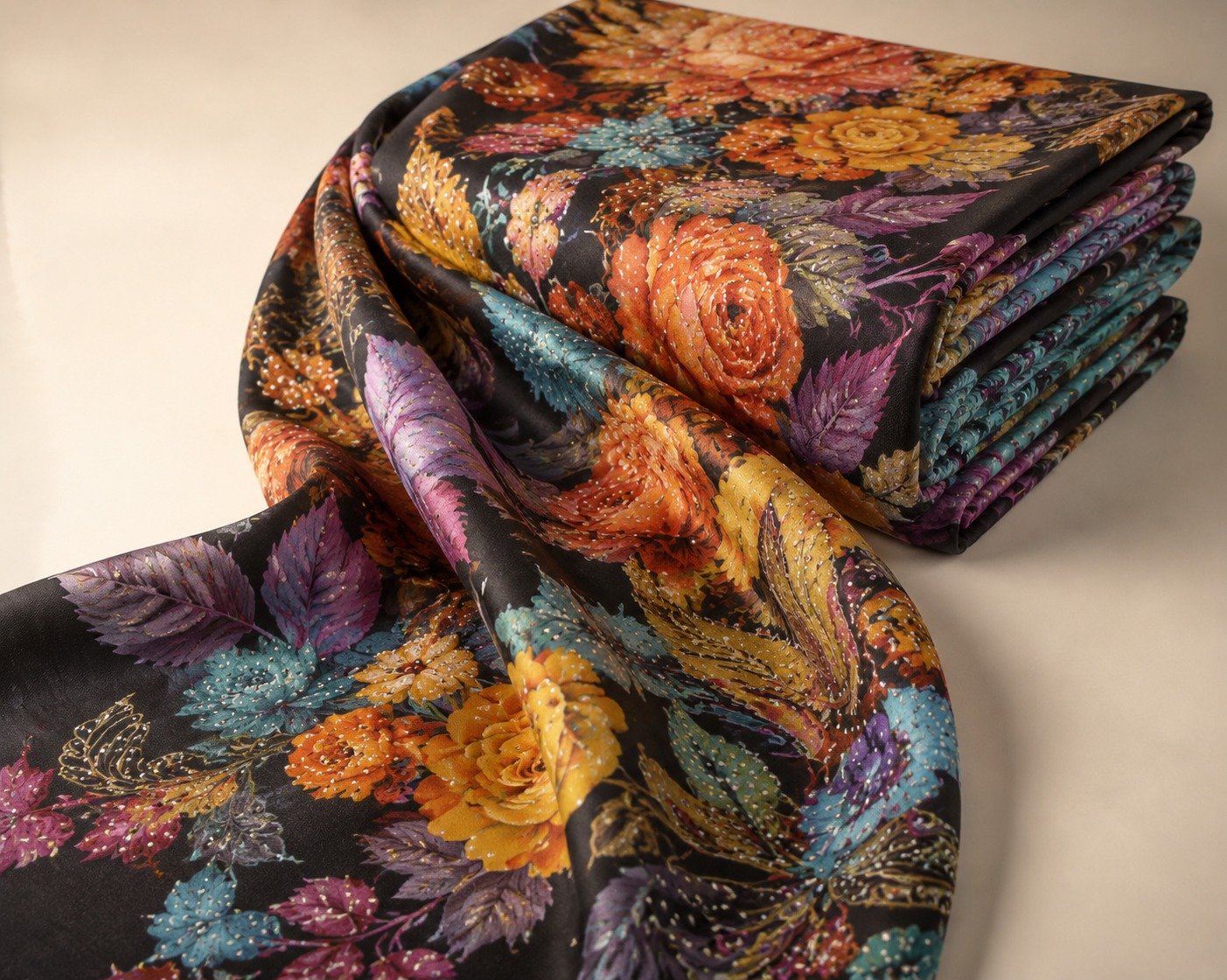 Cosmic Silk fabric collection