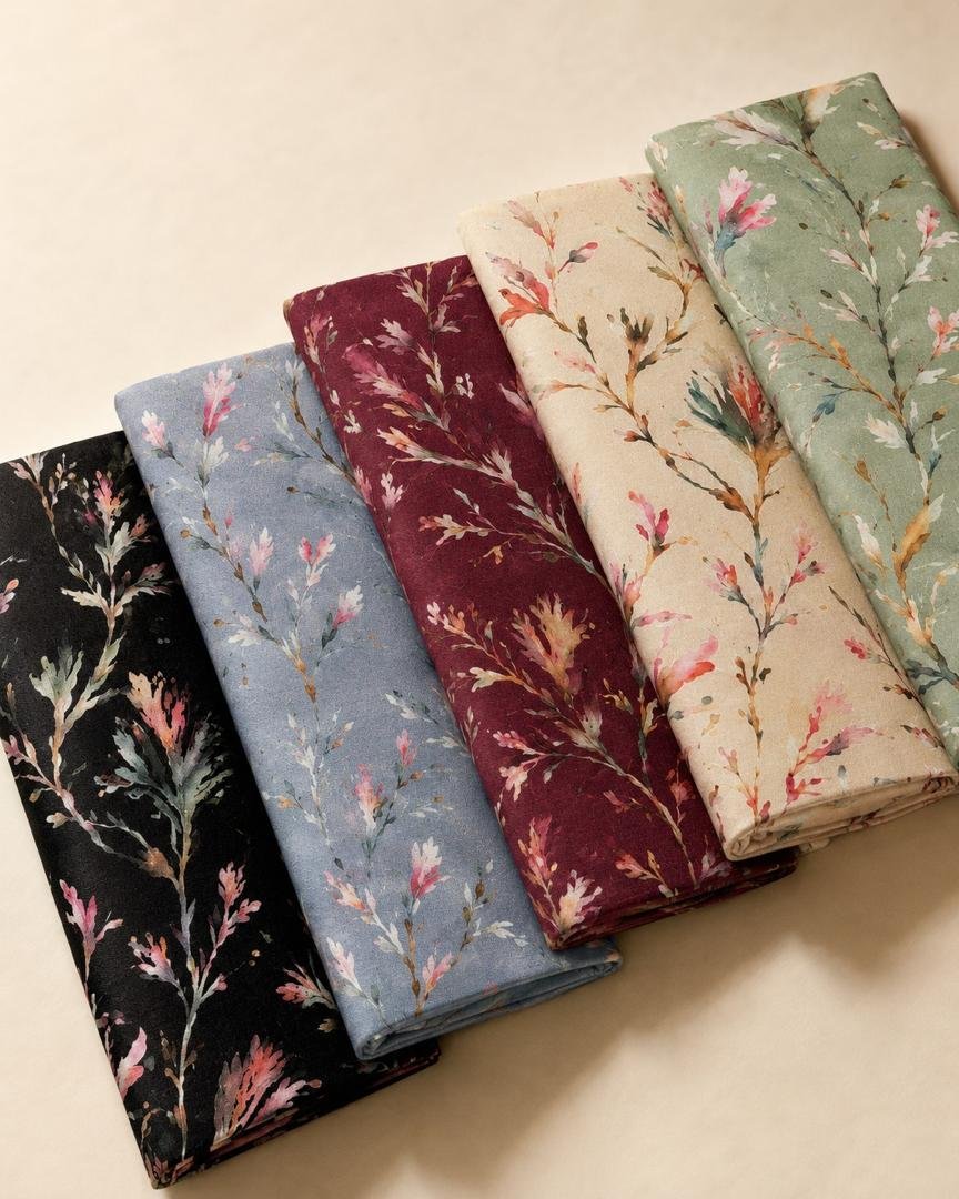 Cosmic Silk fabric collection