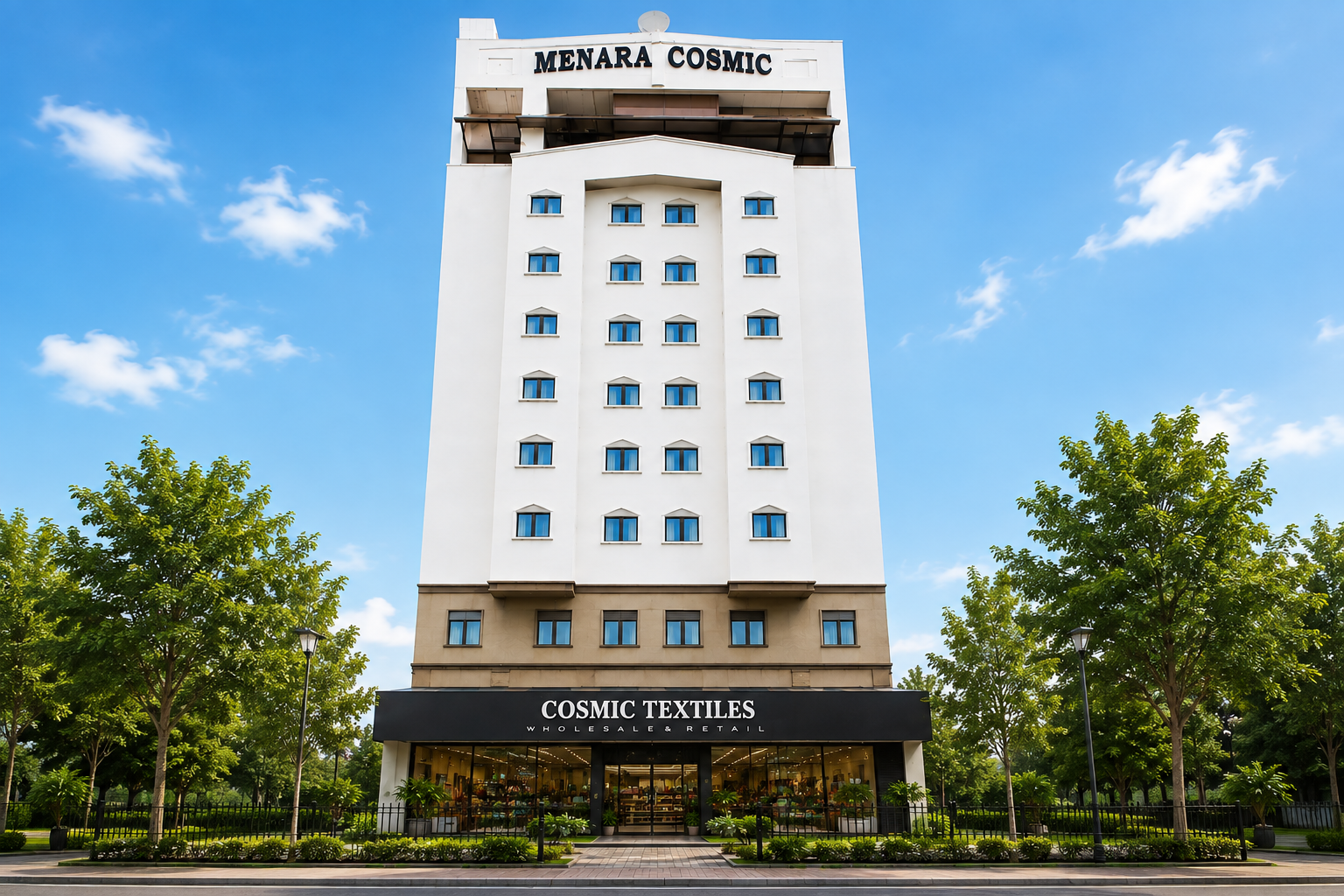 Cosmic Textiles outlet at Menara Cosmic