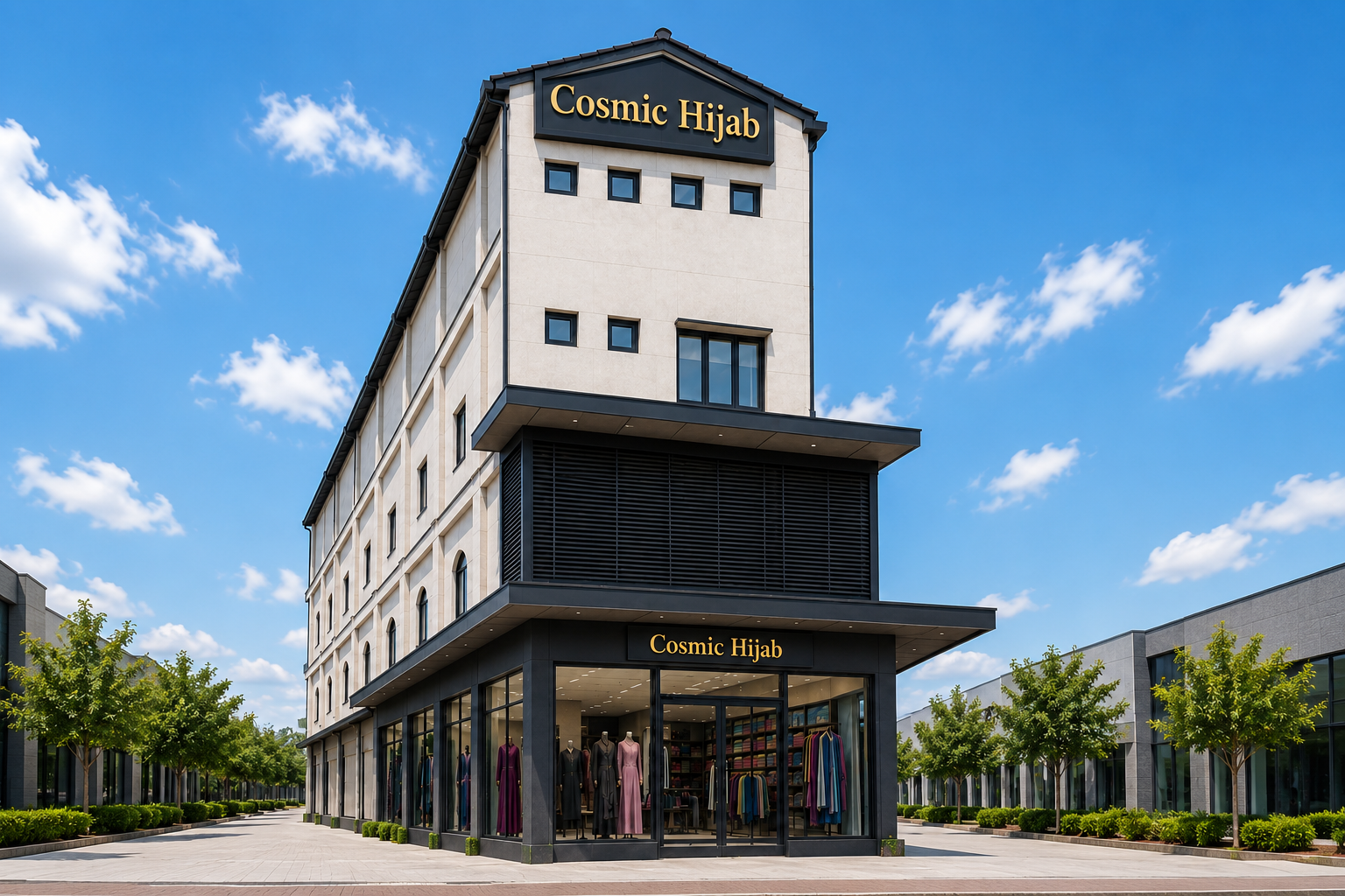 Cosmic Hijab outlet at No. 79 Jalan Tuanku Abdul Rahman